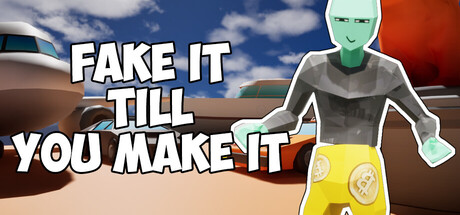 Cover art from Fake It Till You Make It. Online Guru Simulator