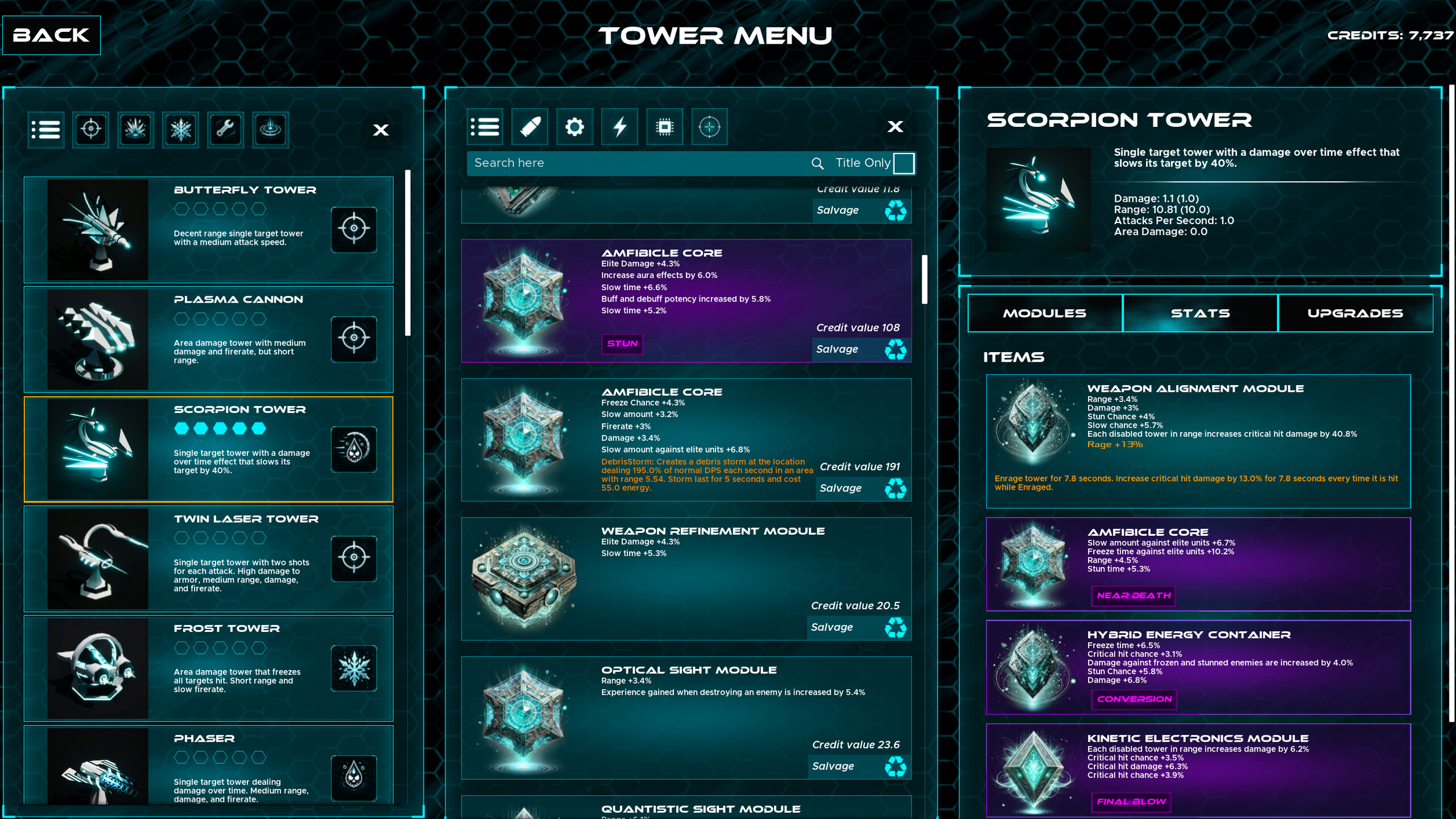Itemized TD screenshot 2