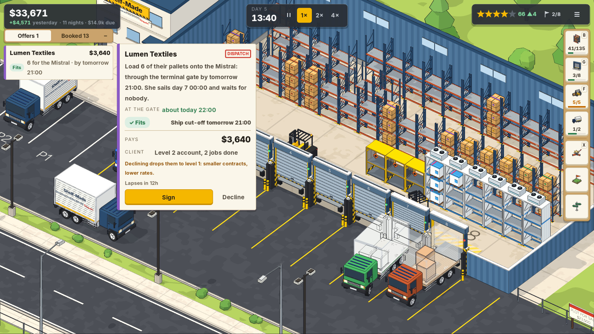 Shelf-Made Tycoon trailer