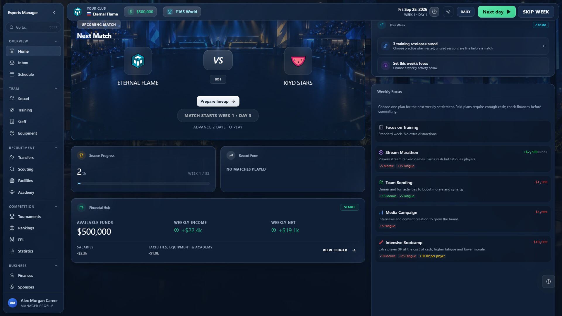 Esports Manager: FPS screenshot 4