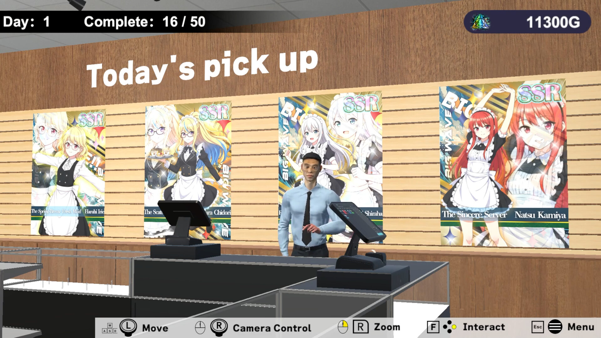 Maid Card Gacha: Collect, Display, Complete trailer