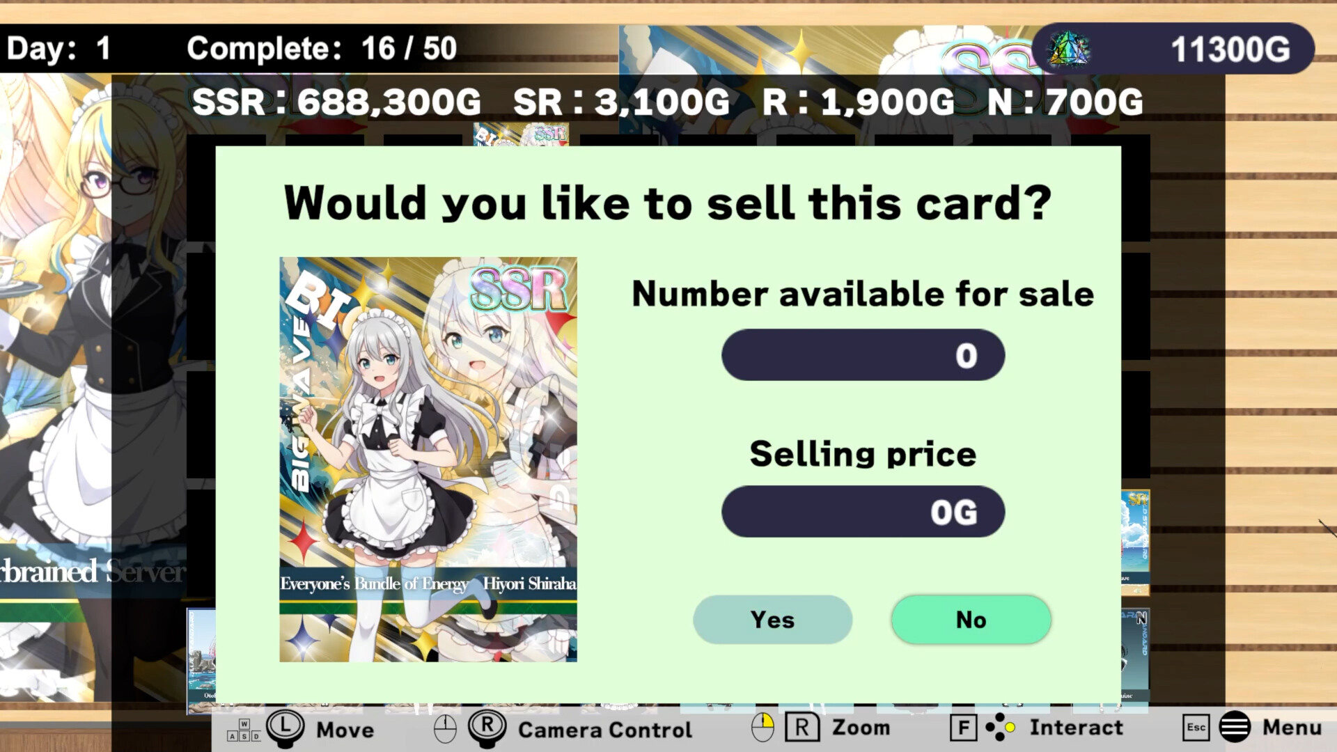 Maid Card Gacha: Collect, Display, Complete screenshot 2