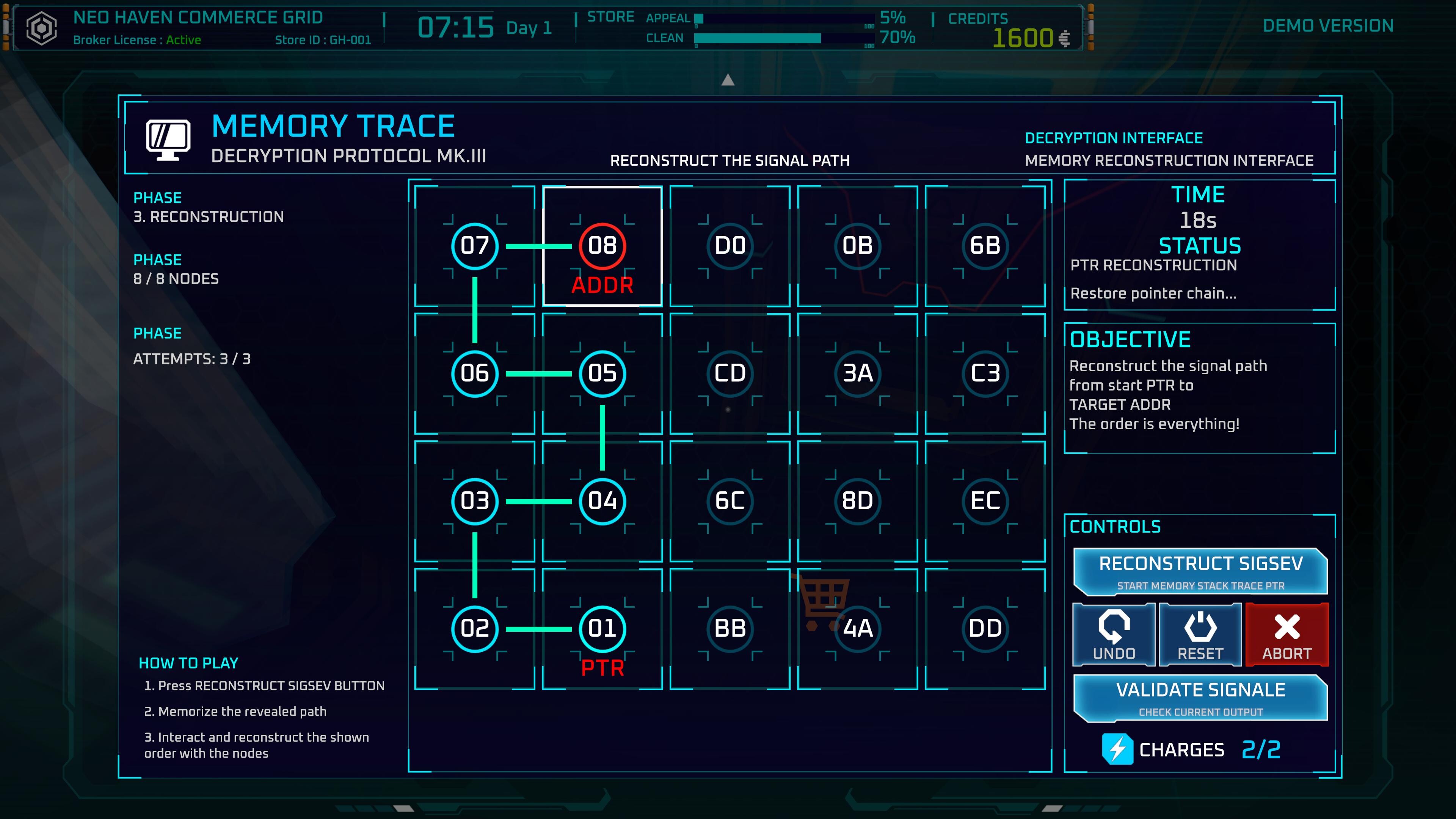 Ghost Receipt - A Cyberpunk Pawnshop Simulator screenshot 5