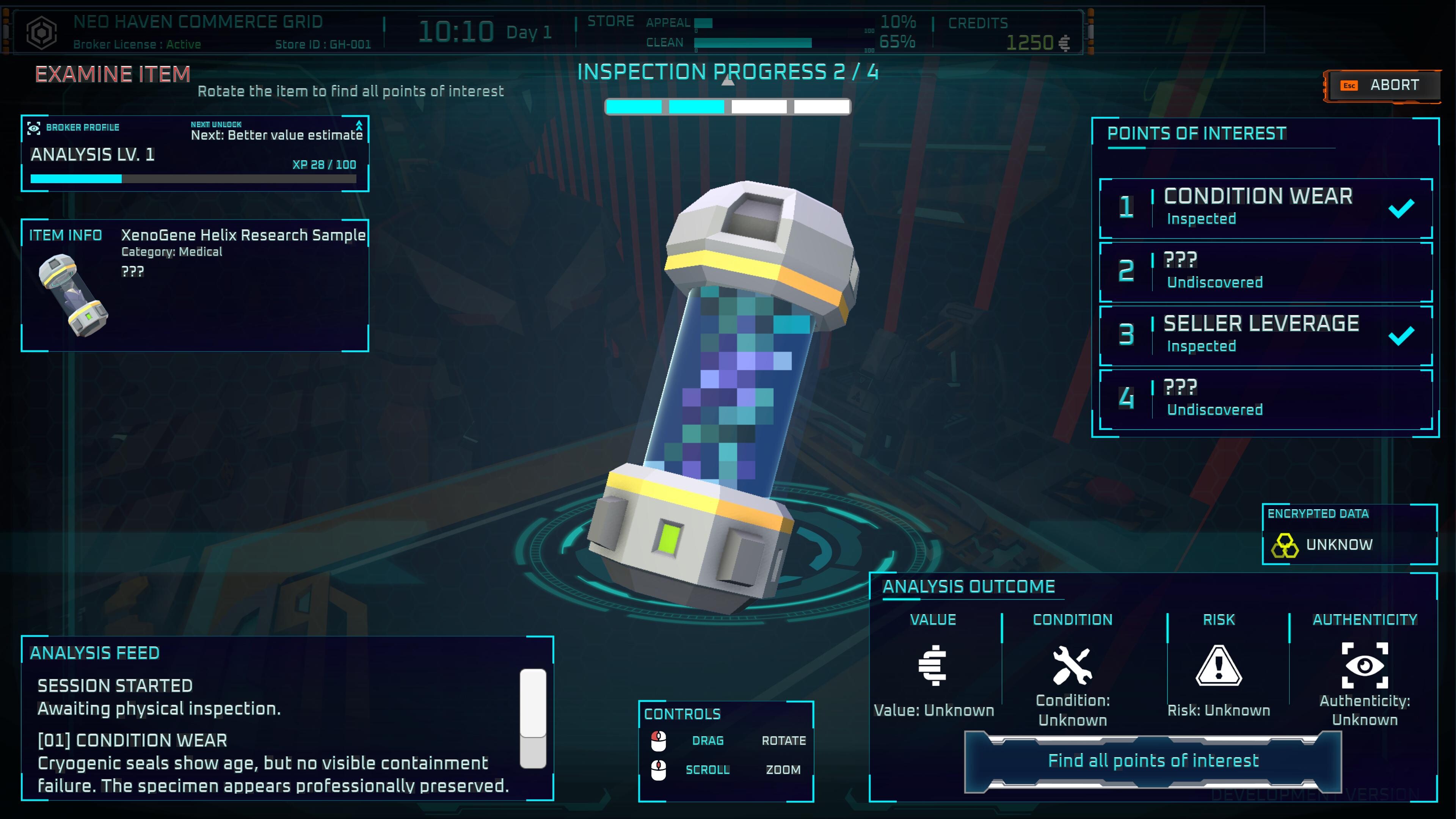 Ghost Receipt - A Cyberpunk Pawnshop Simulator screenshot 2
