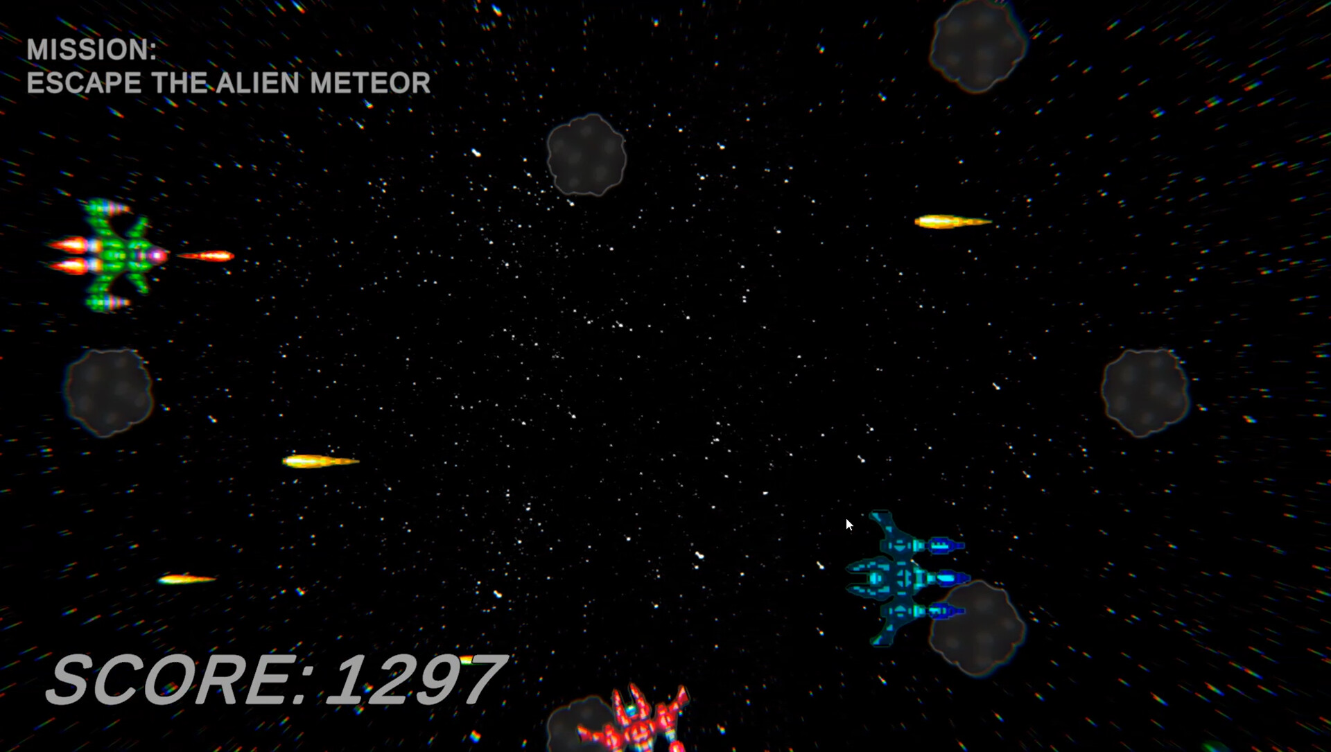 Alien Meteor Escape screenshot 3