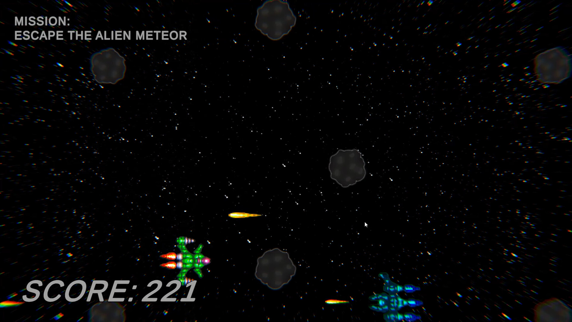 Alien Meteor Escape screenshot 4
