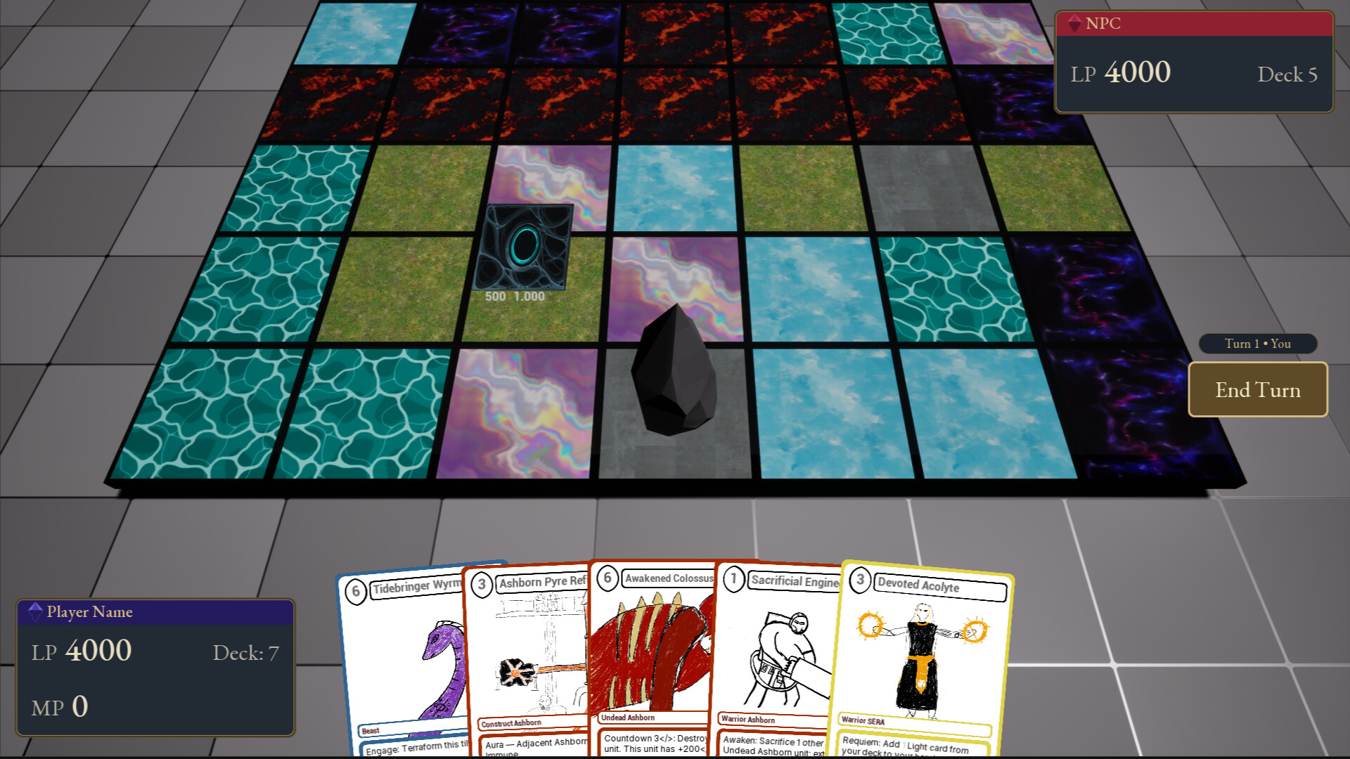 Requiem of Cards screenshot 1
