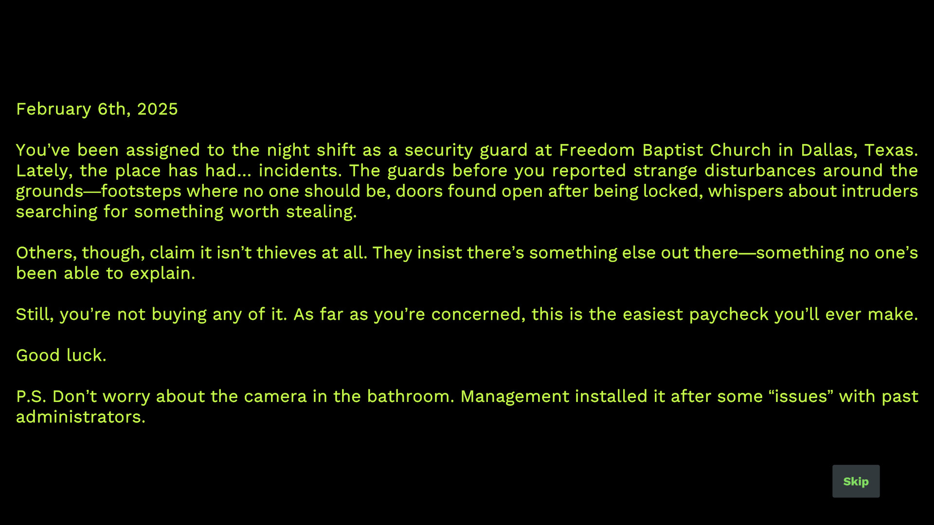 Security Breach screenshot 2