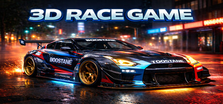 Cover art from 3D race game