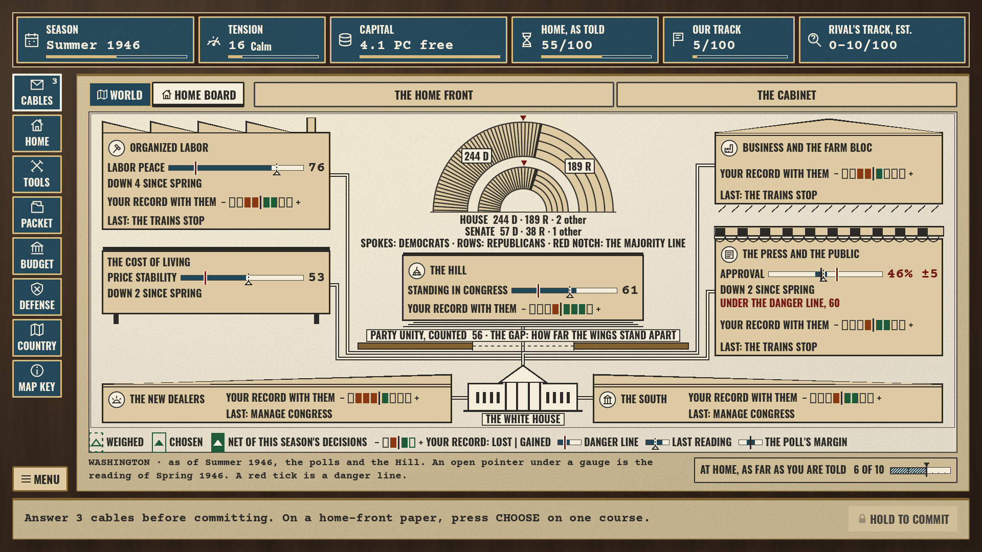 The Long Telegram: Balance of Terror, Chapter I screenshot 4