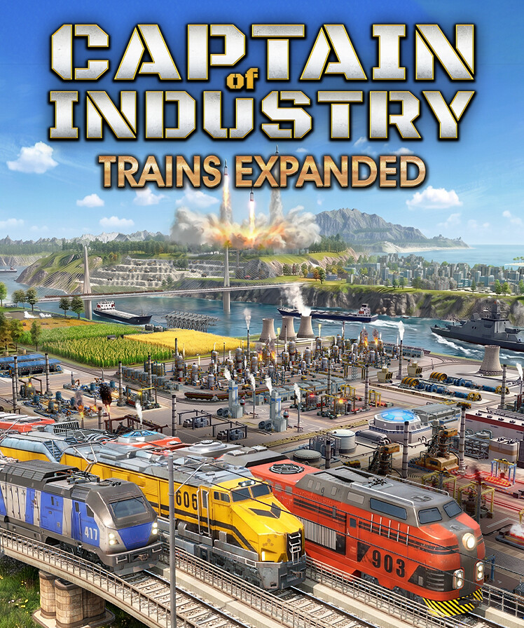 Captain of Industry - Trains expanded
