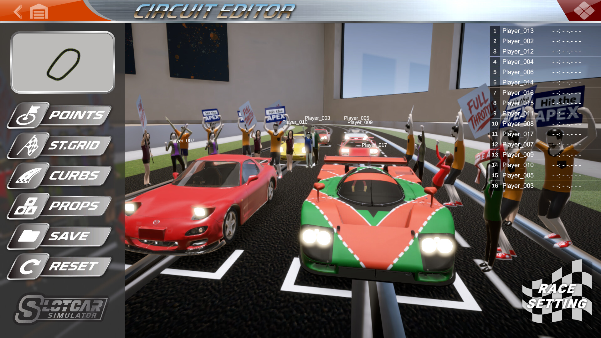 Slot Car Simulator trailer