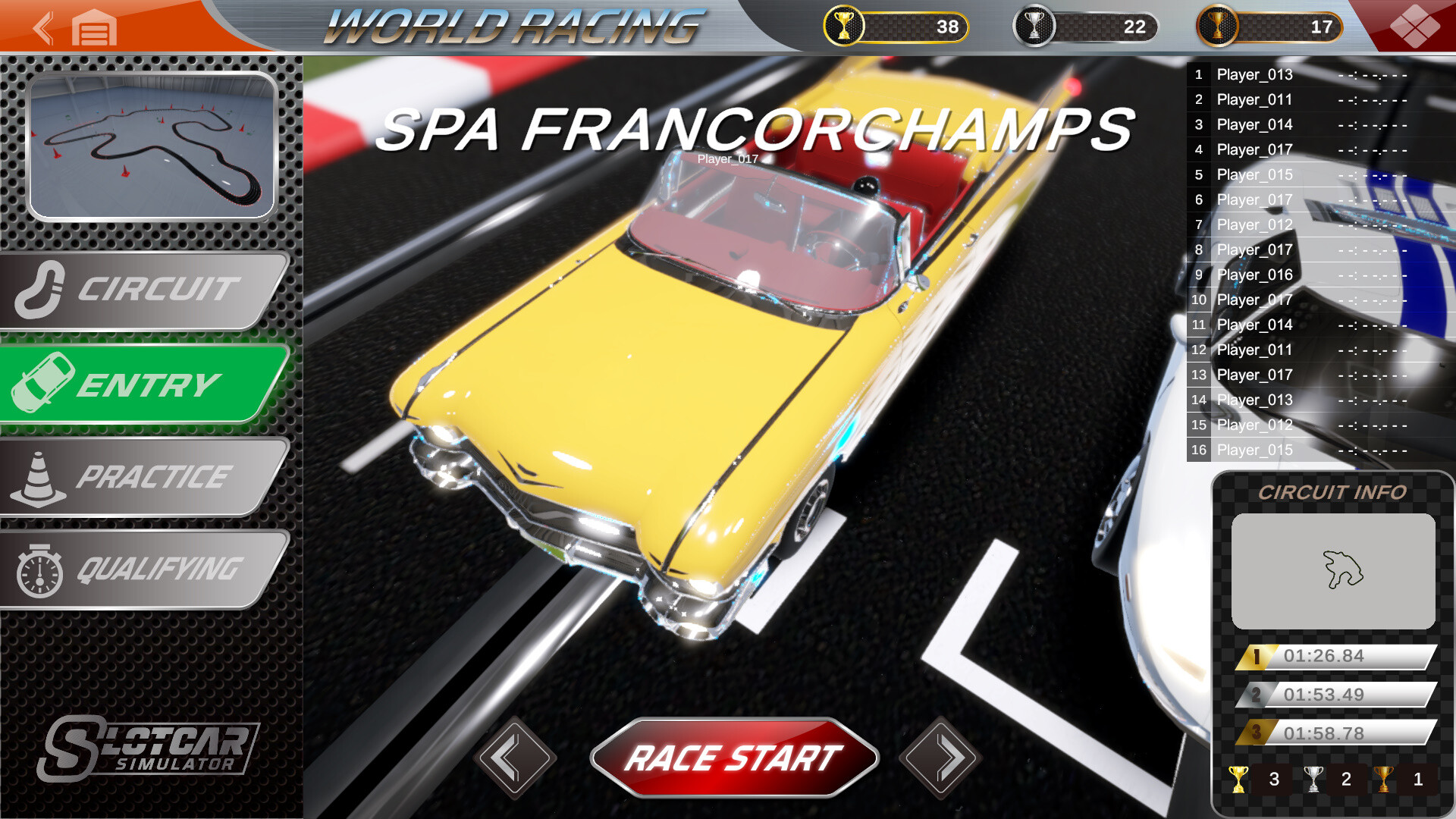 Slot Car Simulator screenshot 2