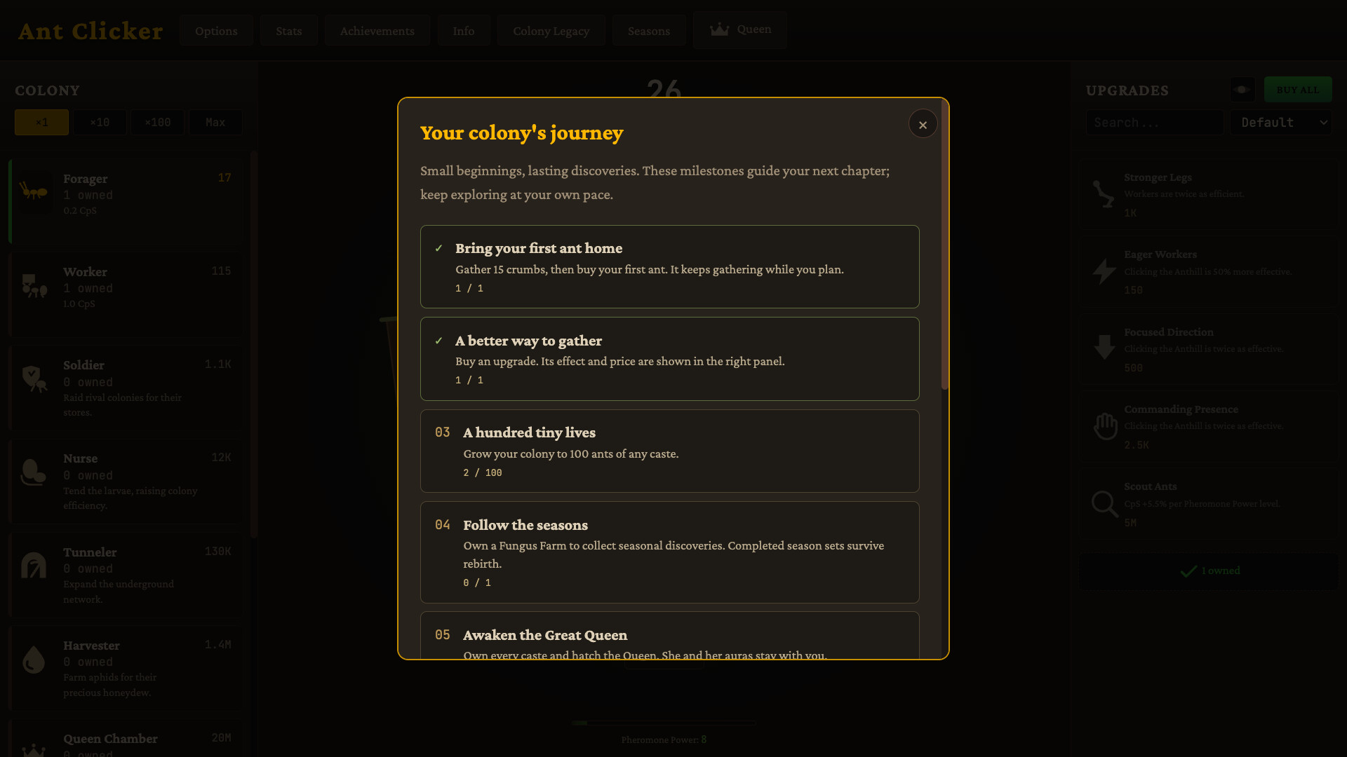 Ant Clicker screenshot 2