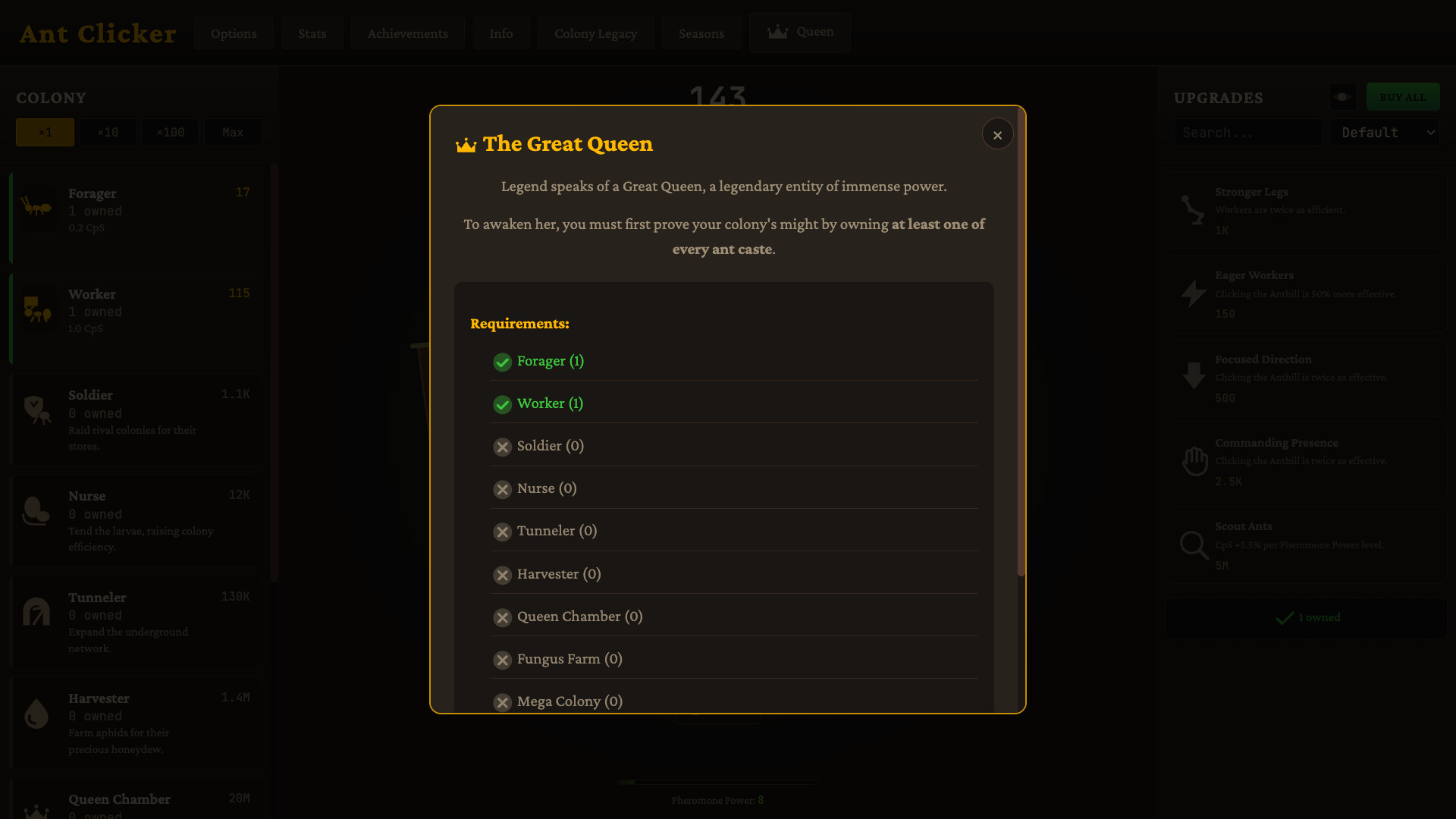 Ant Clicker screenshot 3