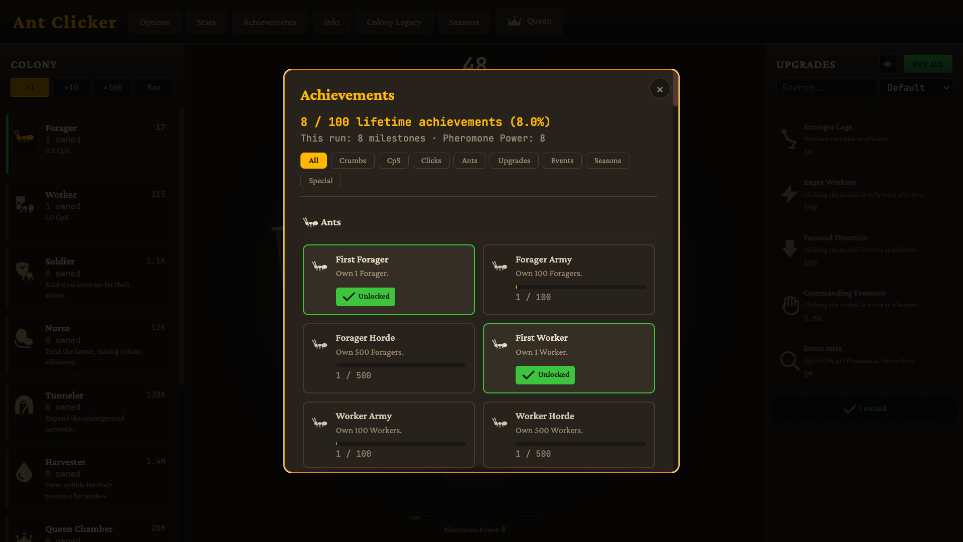 Ant Clicker screenshot 4