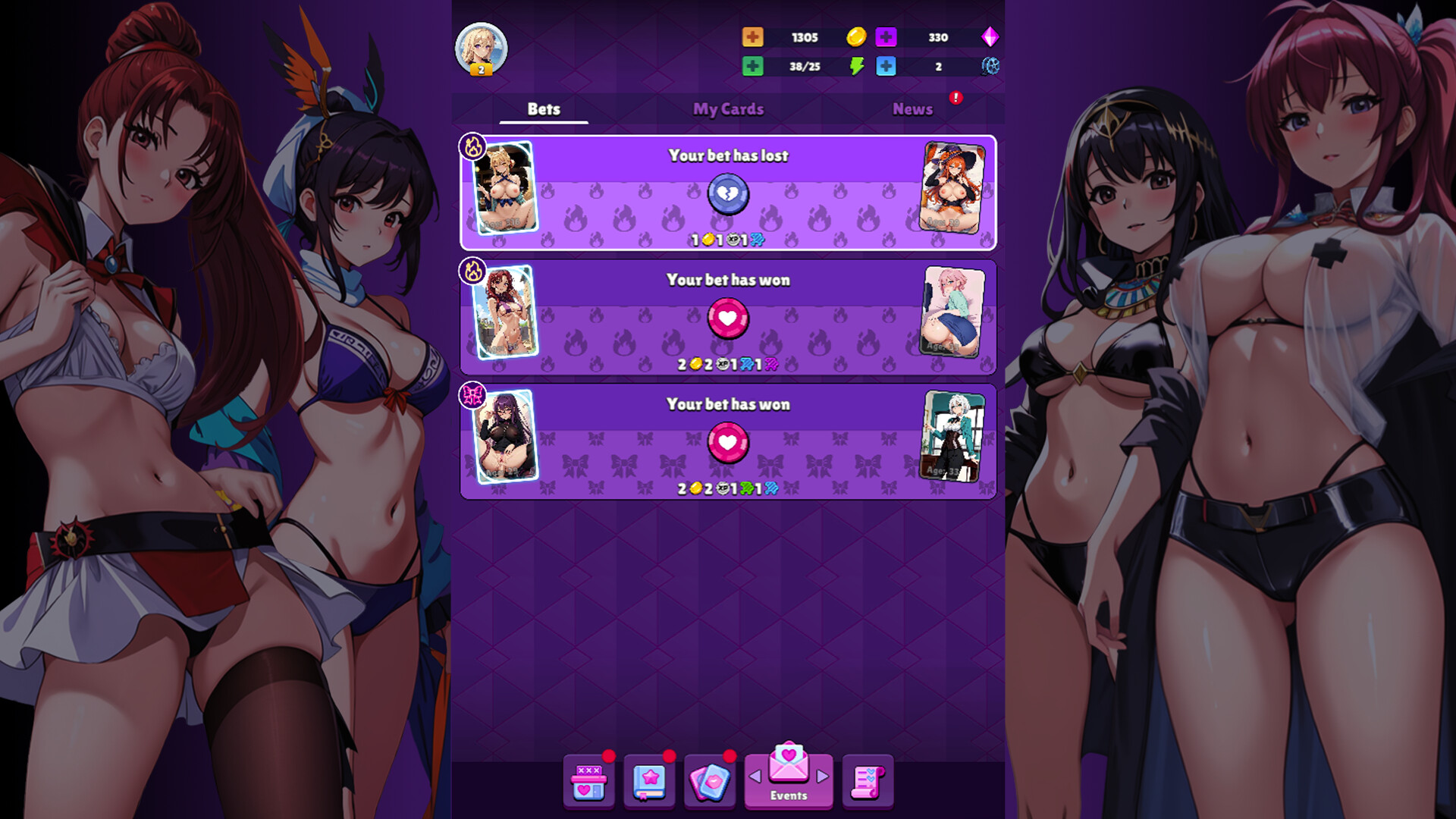 Horny Legends: Harem of Goddesses screenshot 2