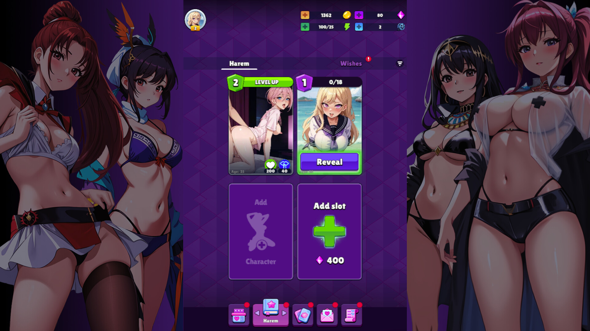 Horny Legends: Harem of Goddesses screenshot 3