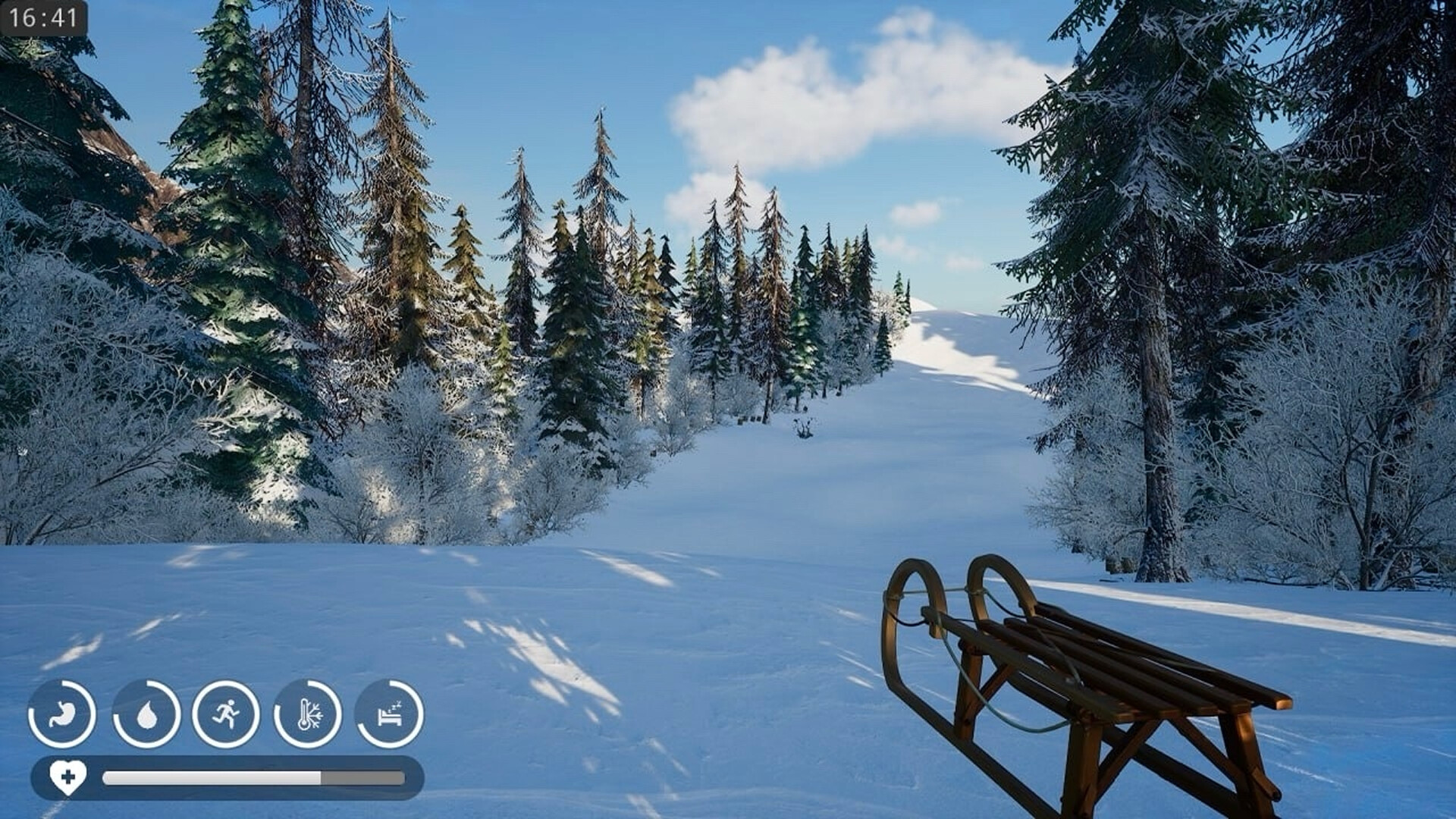 Winter Hut trailer