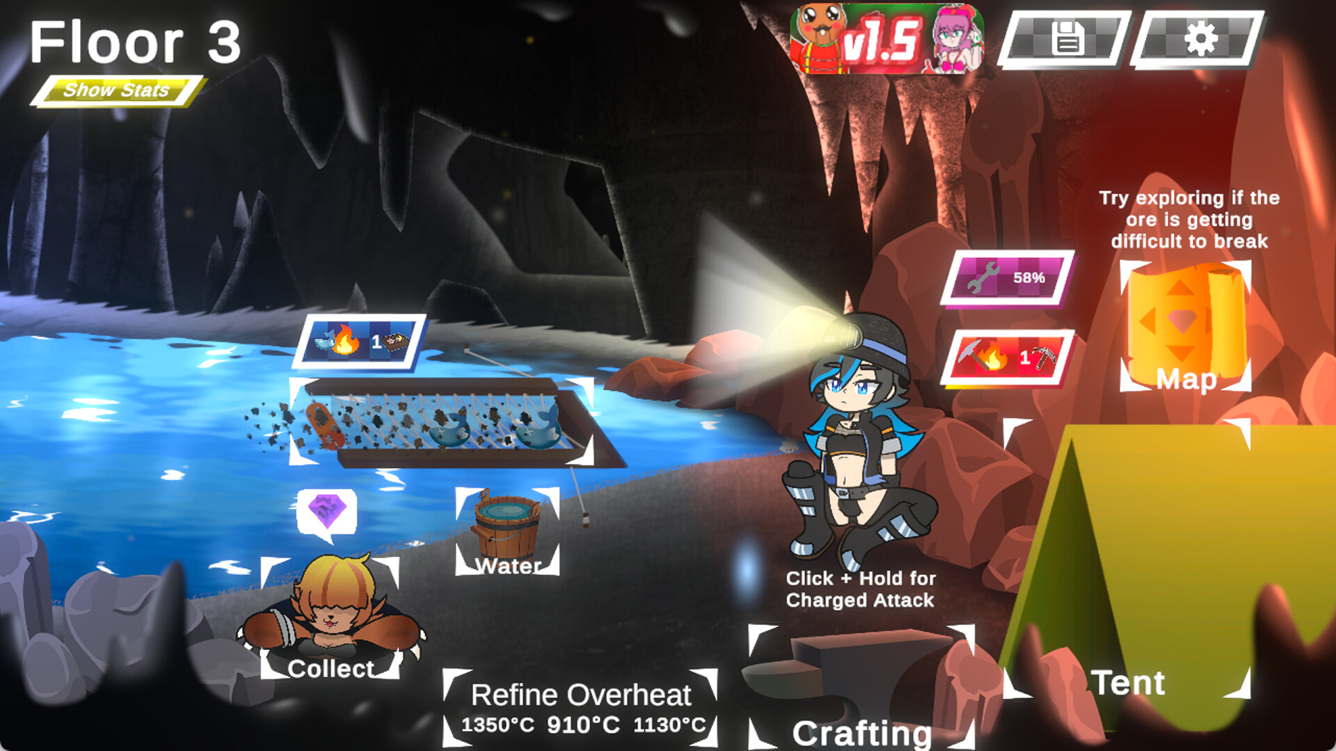 Mineheart Abyss screenshot 4