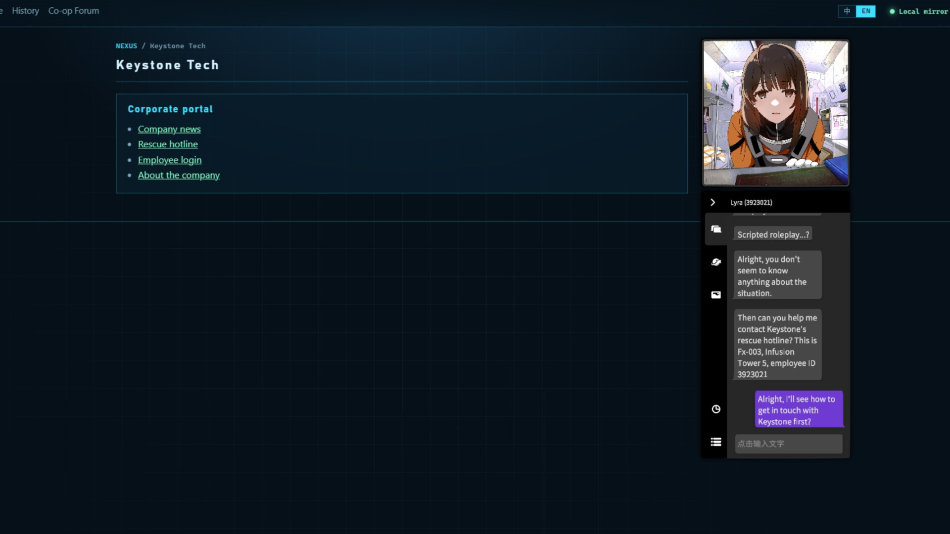 Foundering screenshot 1