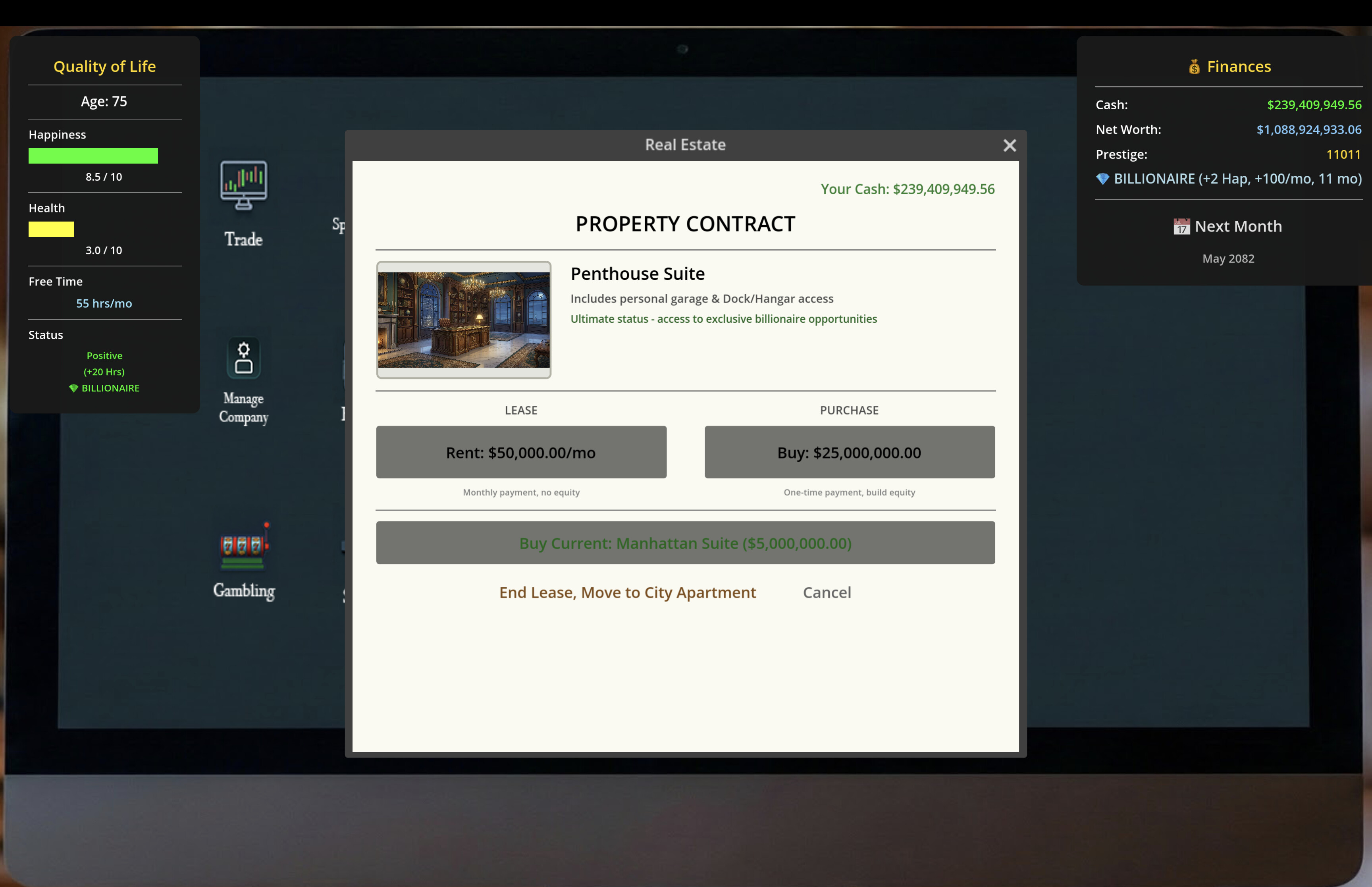SELF MADE: Investment Life Sim screenshot 5