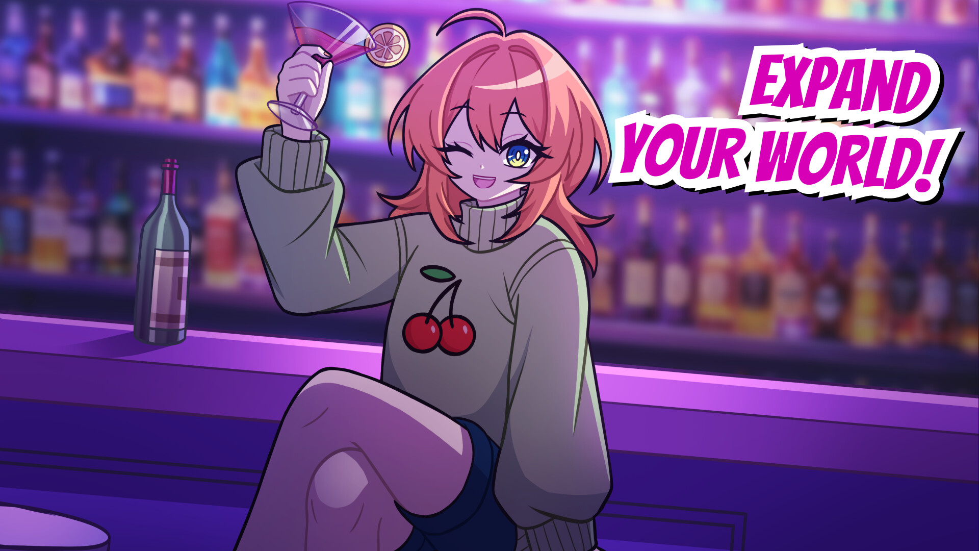 I Opened an Idle Bar So I Can GOON to HOT GIRLS screenshot 2