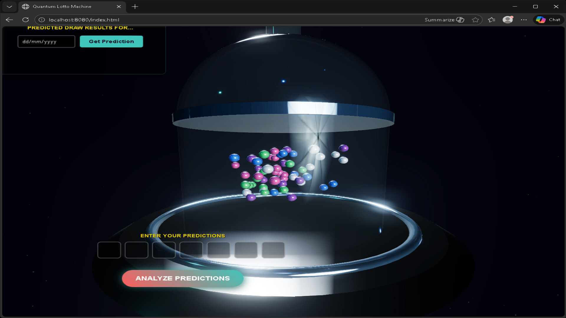 Quantum Lotto Machine screenshot 2