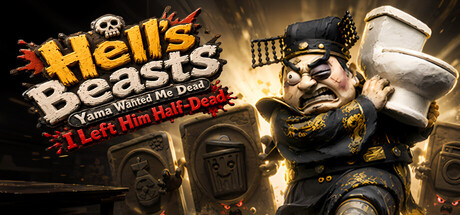 Cover art from Hell's Beasts: Yama Wanted Me Dead, I Left Him Half-Dead