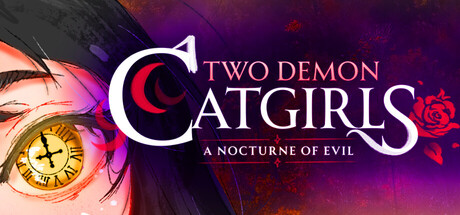 Cover art from Two Demon Catgirls: A Nocturne of Evil