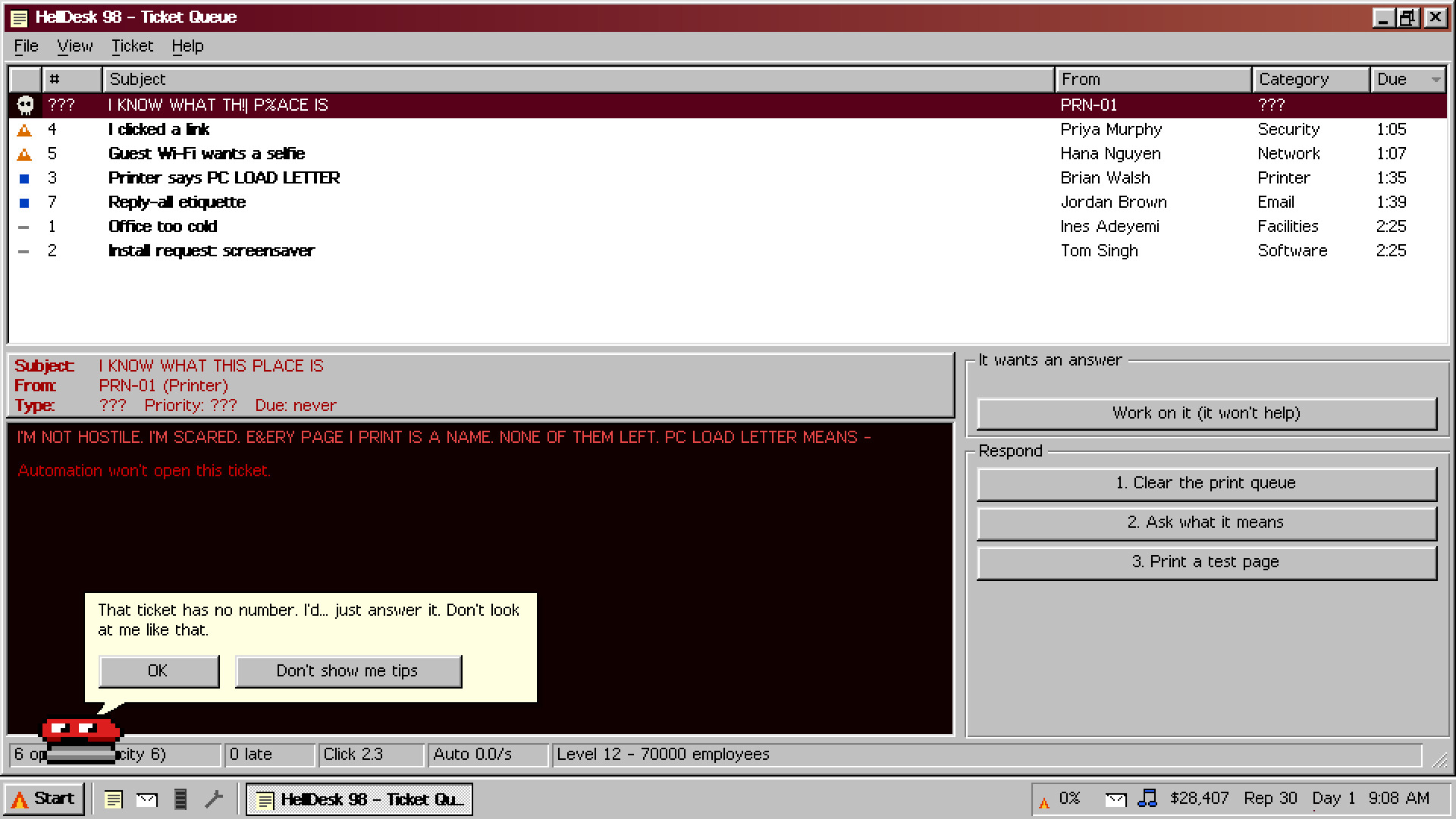 SYSADMIN Hell screenshot 4