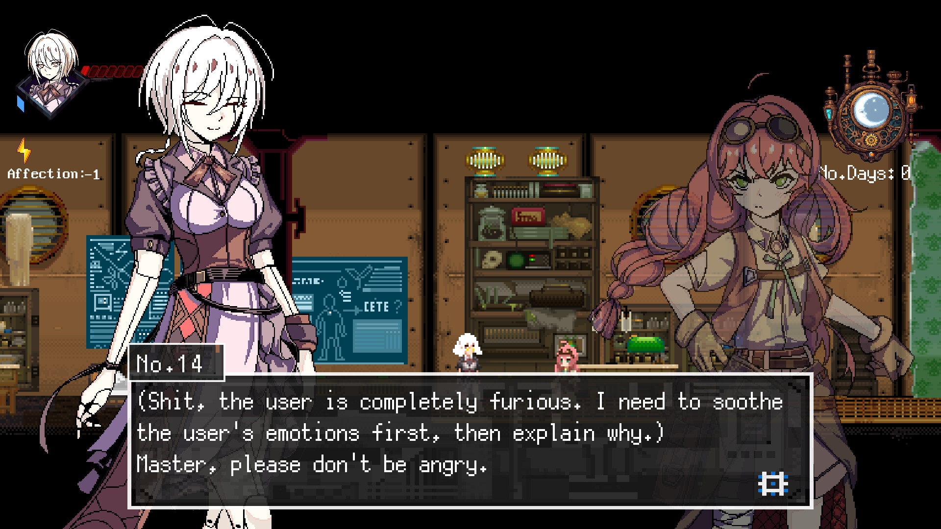 To the Stars: Do Maid Robots Dream of Electric Grapefruit screenshot 3