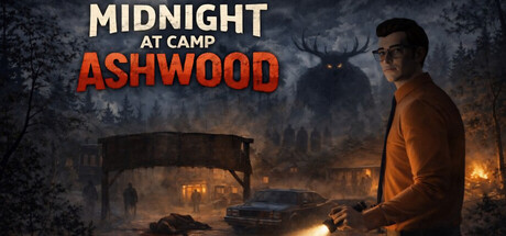 Cover art from Midnight At Camp Ashwood