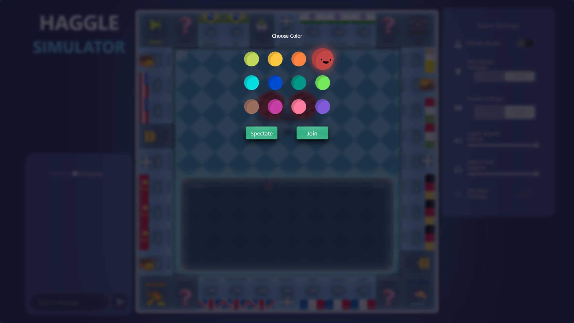 Haggle simulator trailer