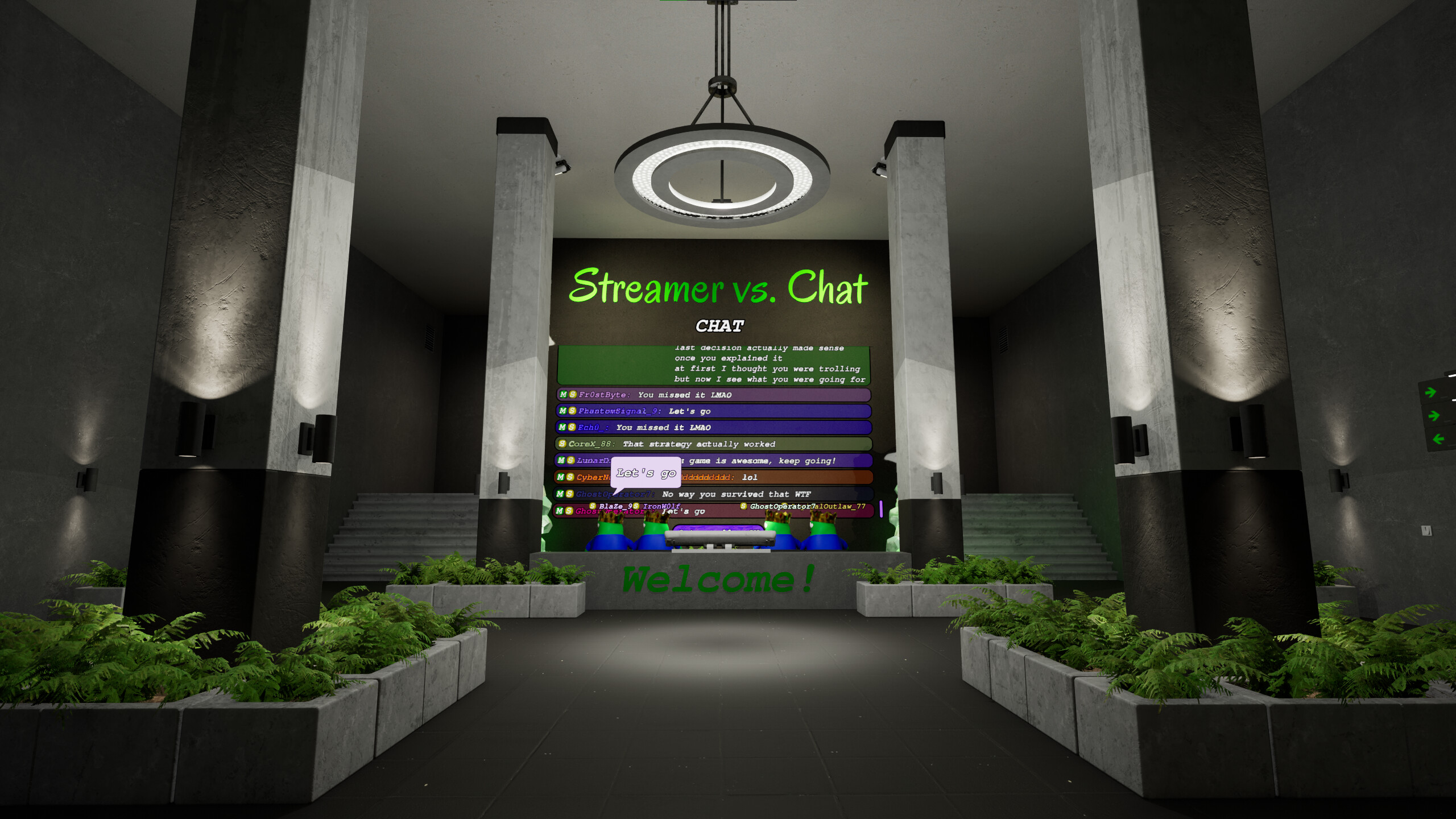 Streamer vs. Chat trailer