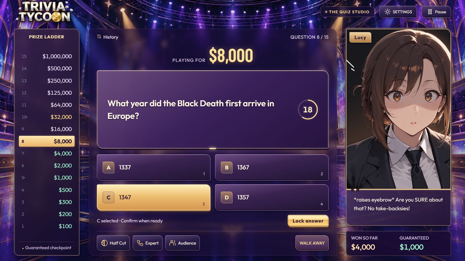 Trivia Tycoon screenshot 3
