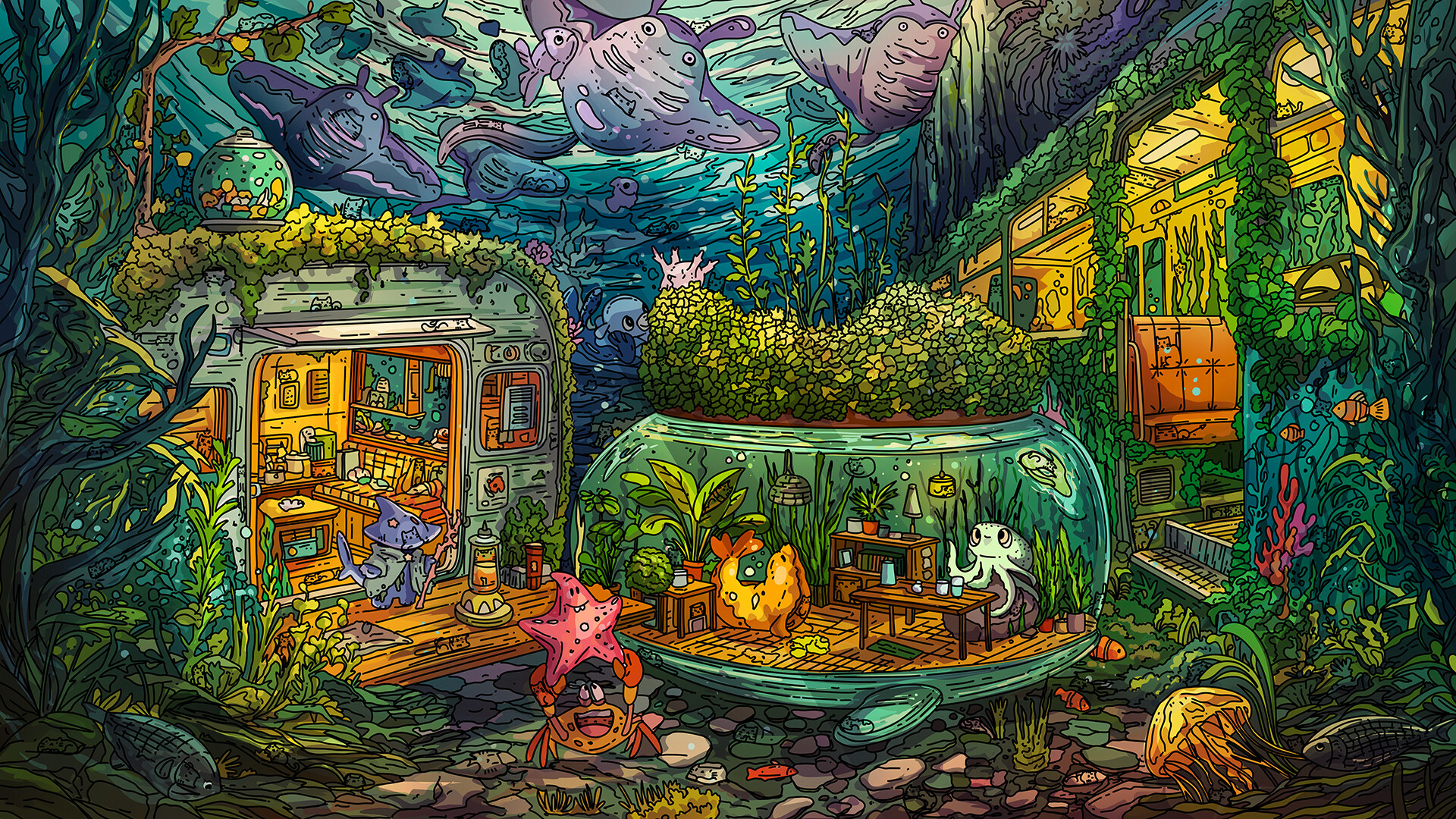 100 Undersea Cats trailer