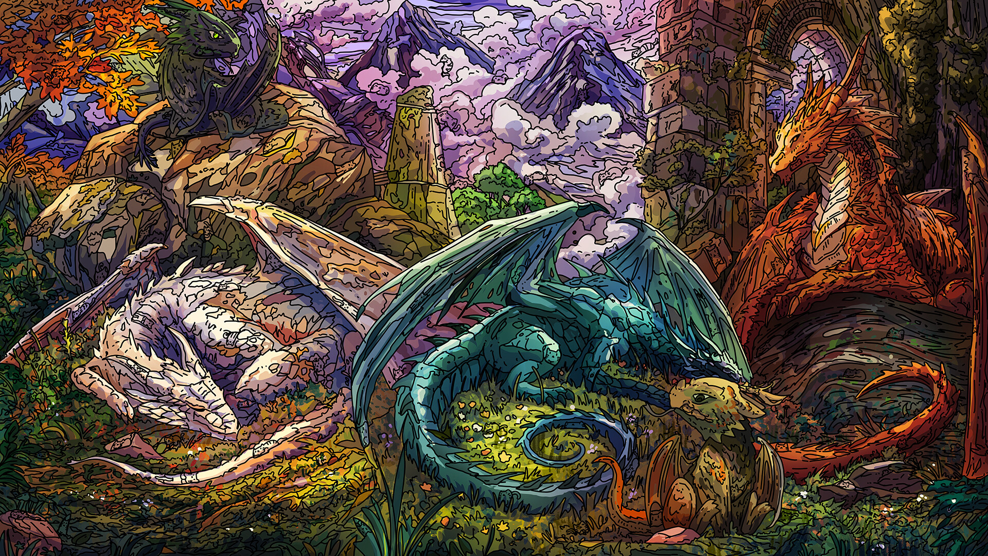 100 Dragon Cats trailer