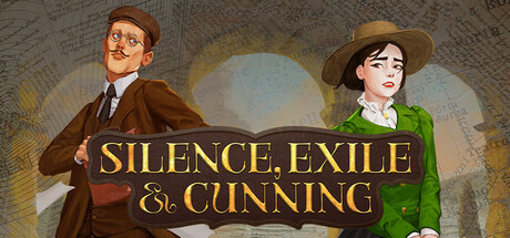 Cover art from Silence, Exile, and Cunning