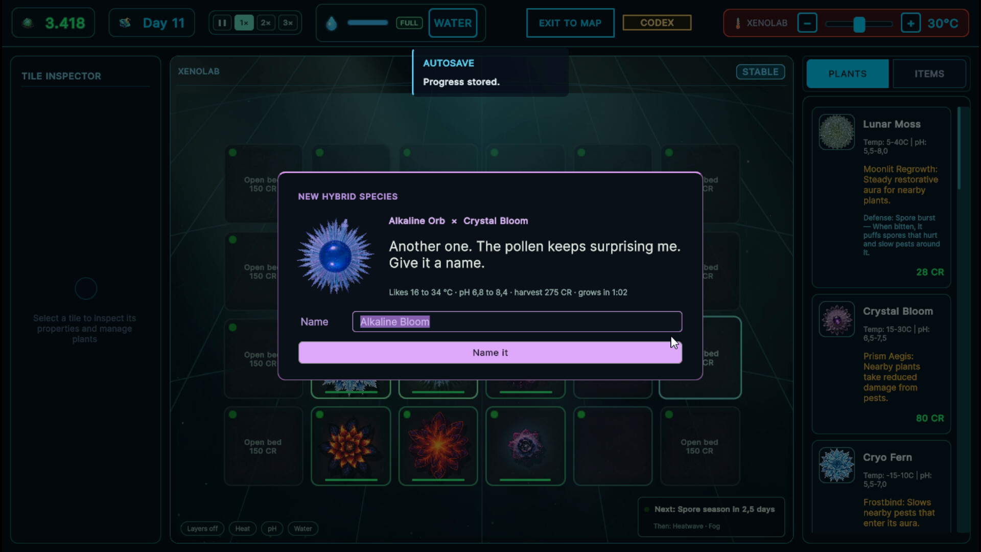 ExoFlora: First Seeds screenshot 5
