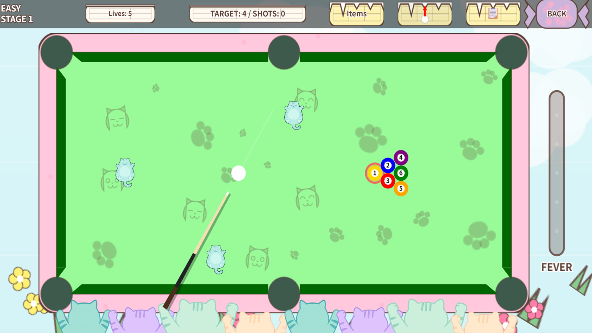 Chaos Cat Pool screenshot 2