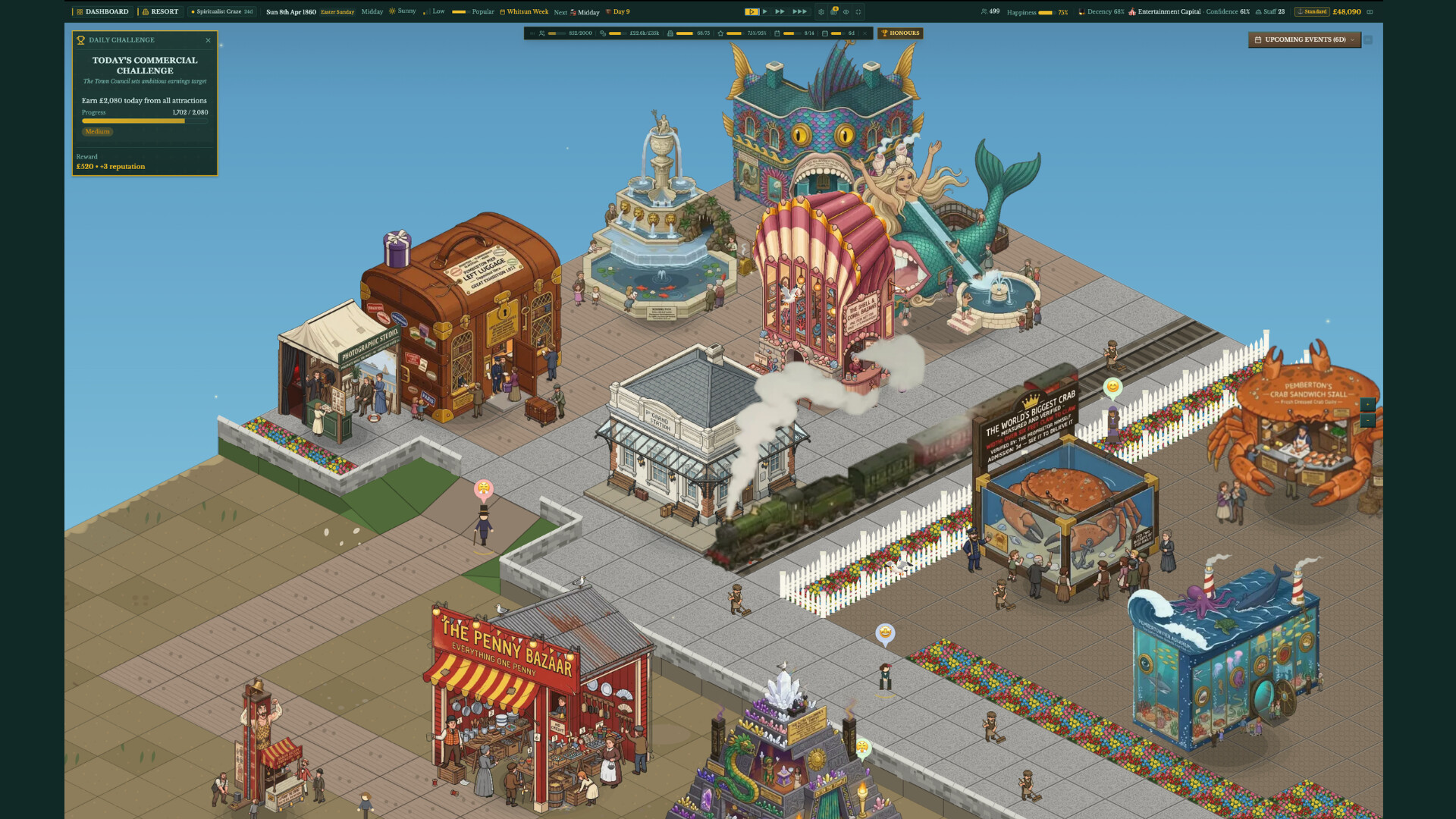 Victorian Pier Tycoon screenshot 3