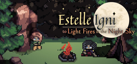 Cover art from Estelle Igni: To Light Fires in the Night Sky
