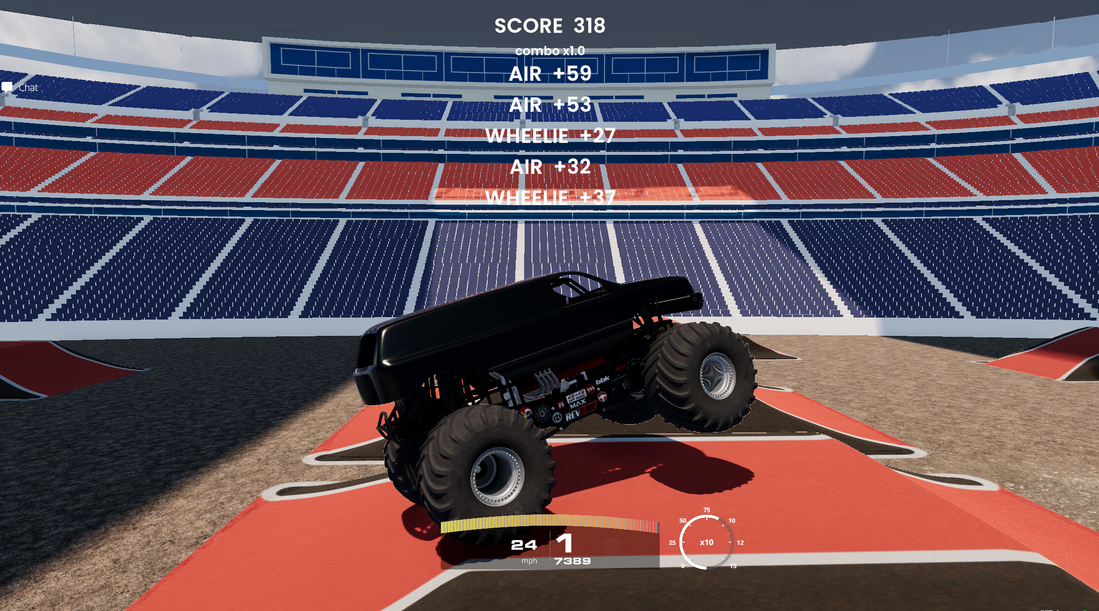 Bounty Monster Trucks trailer