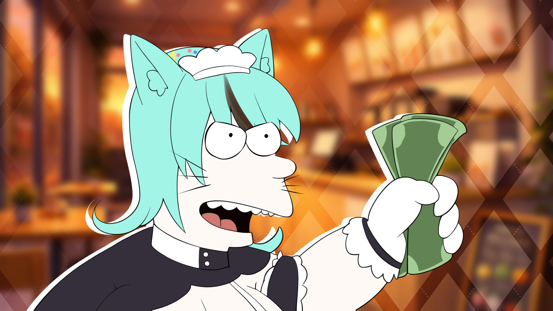 Monster Girl Bodily Fluid Beverage Shop trailer