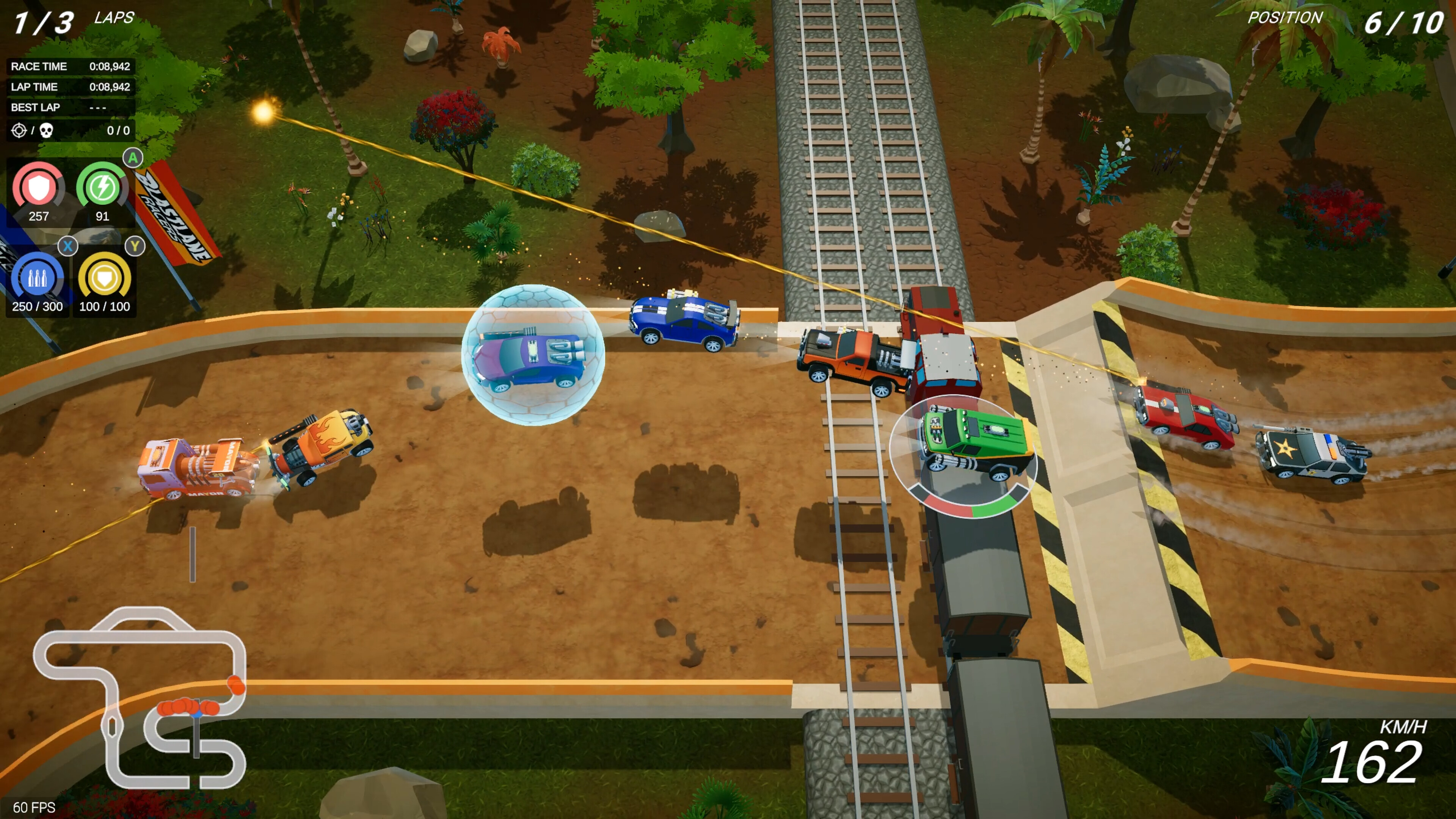 Blastlane Racers screenshot 3