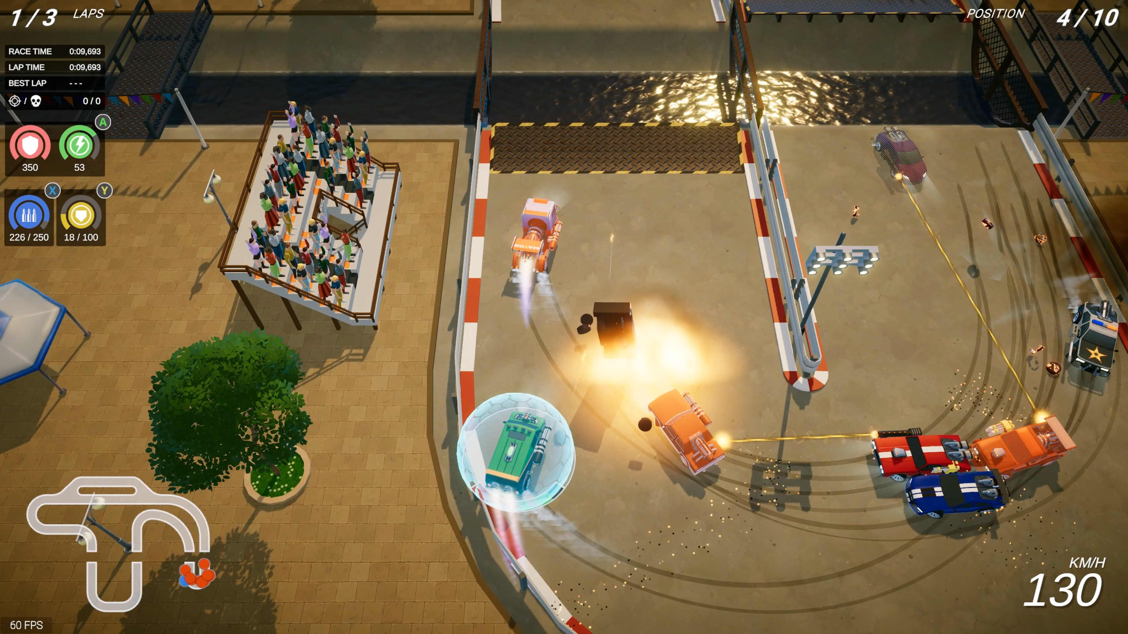 Blastlane Racers screenshot 2