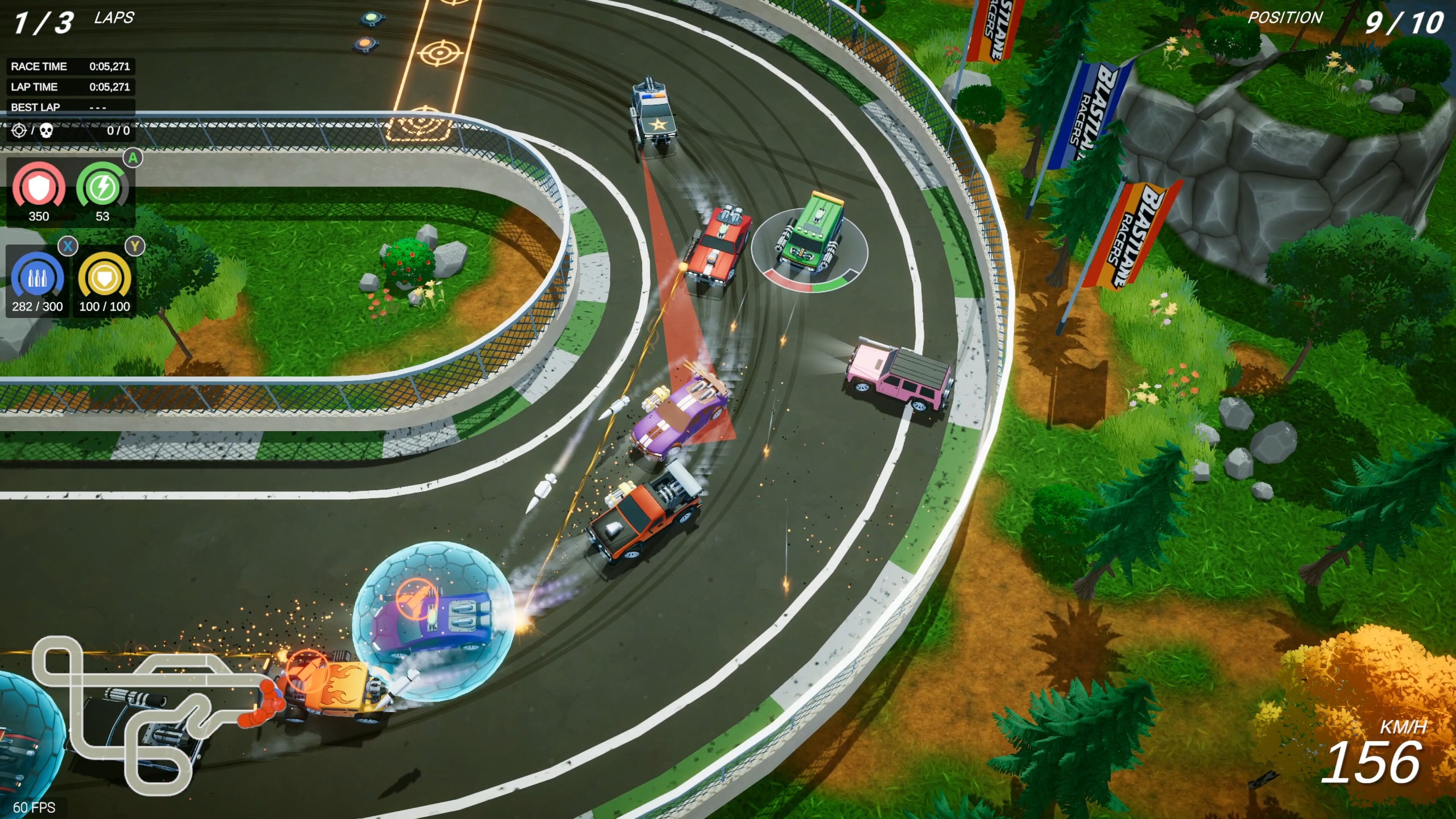Blastlane Racers trailer