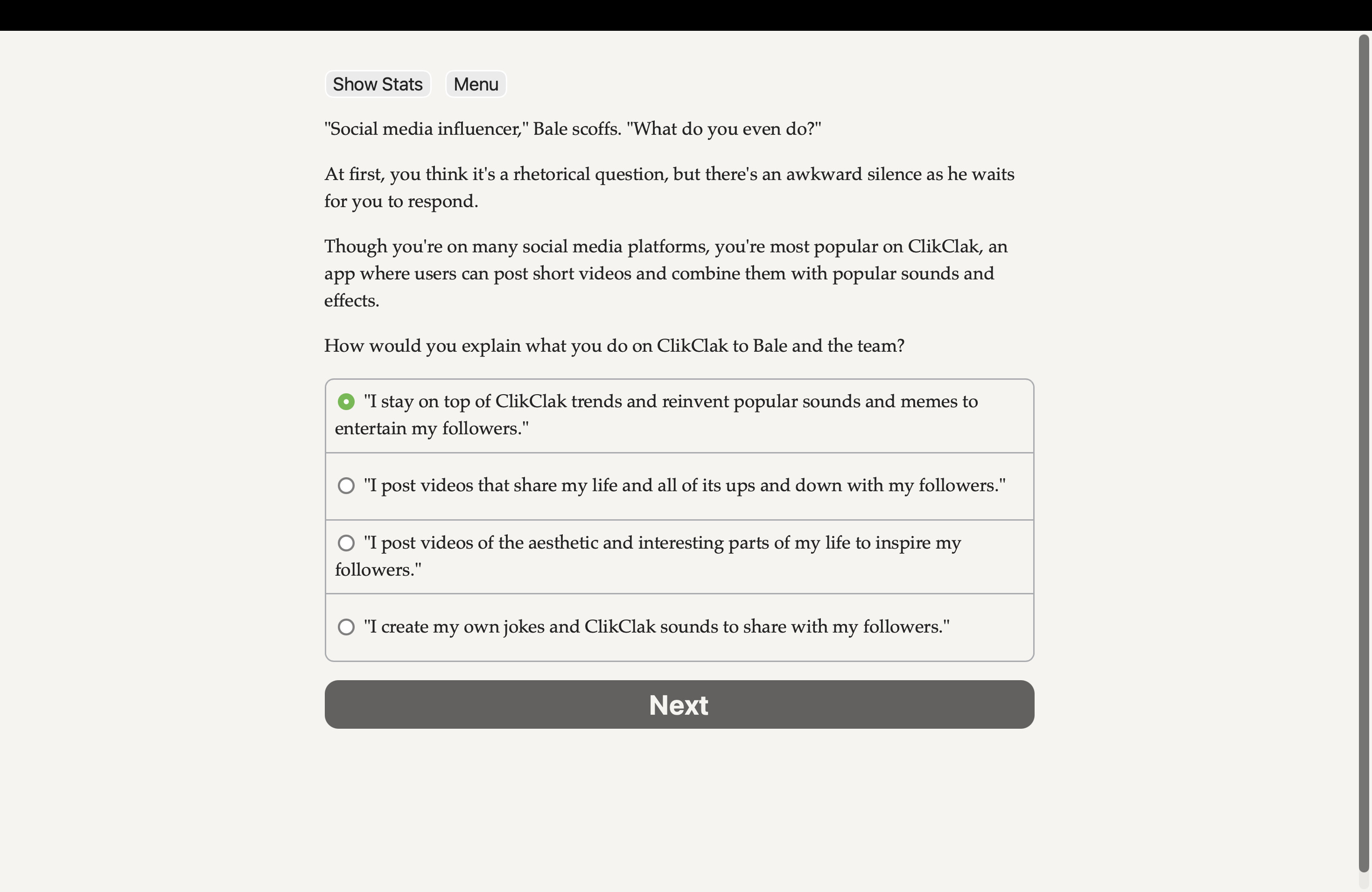 Screenshot