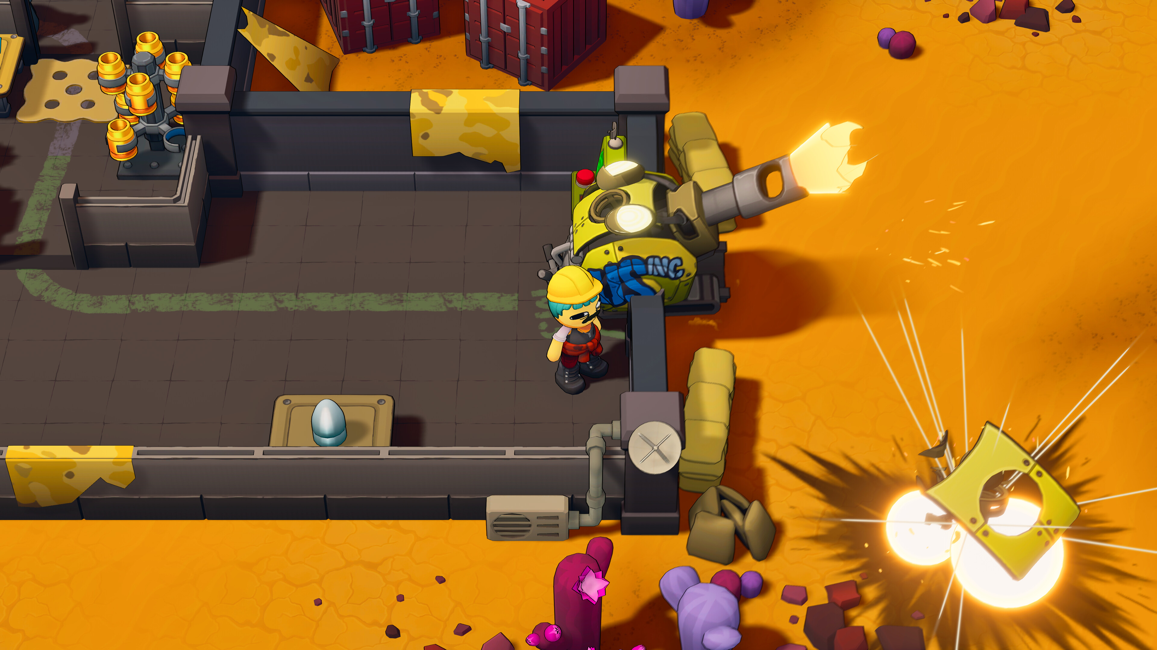 Mech Support trailer